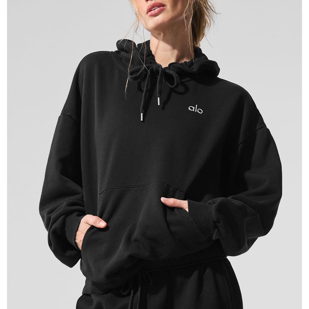ALO Yoga Classic Black Hoodie
